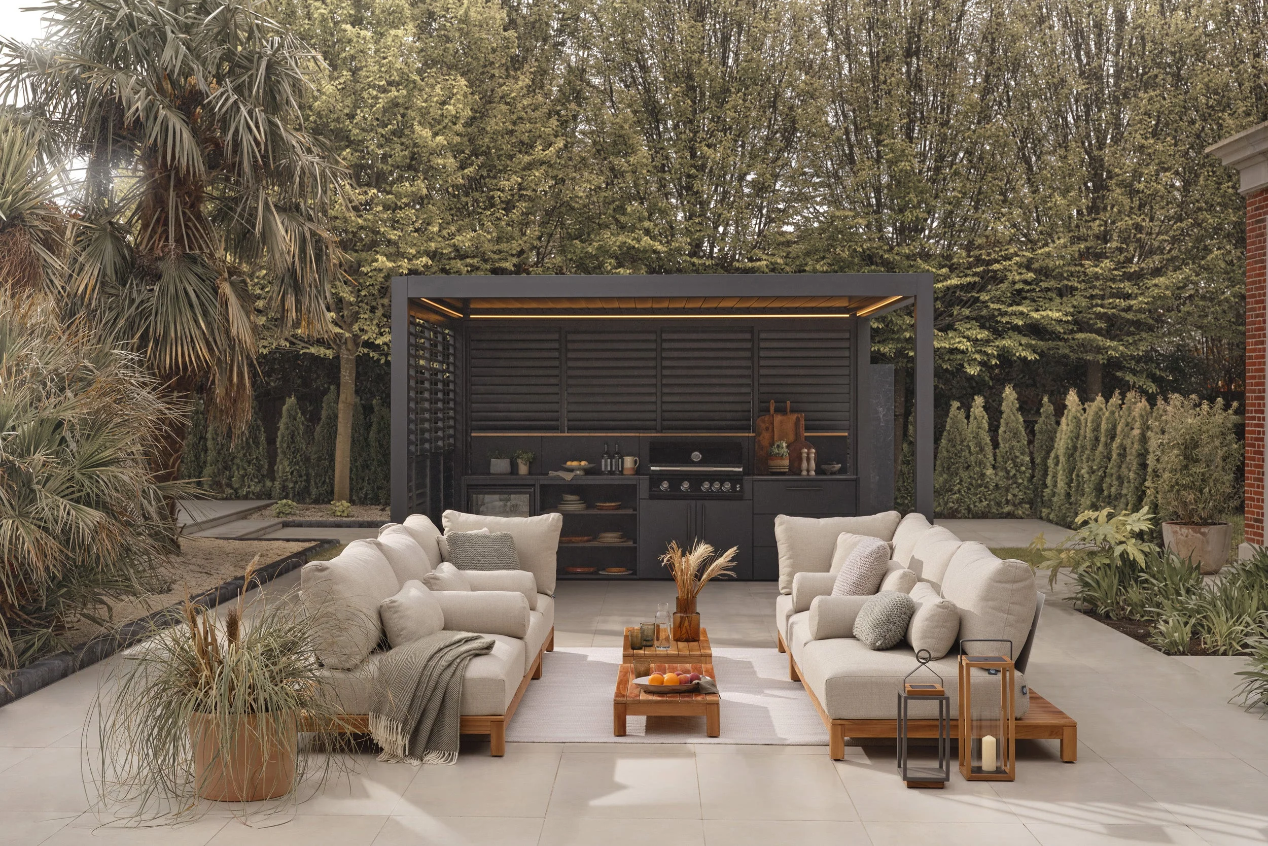 The Blenheim Modular Outdoor Kitchen Single Wall S006 - Image 4